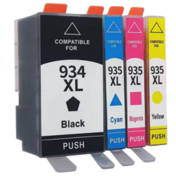 Zestaw tuszy INQ 934/ 935 Cmyk Color HP OfficeJet 6815/ 6820/ 6825- zamiennik